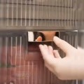Мултифукционален Шкаф за Баня на Колелца. Водоустойчив изработен от Поликарбон