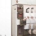 Мултифукционален Шкаф за Баня на Колелца. Водоустойчив изработен от Поликарбон