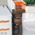 Мултифукционален Шкаф за Баня на Колелца. Водоустойчив изработен от Поликарбон